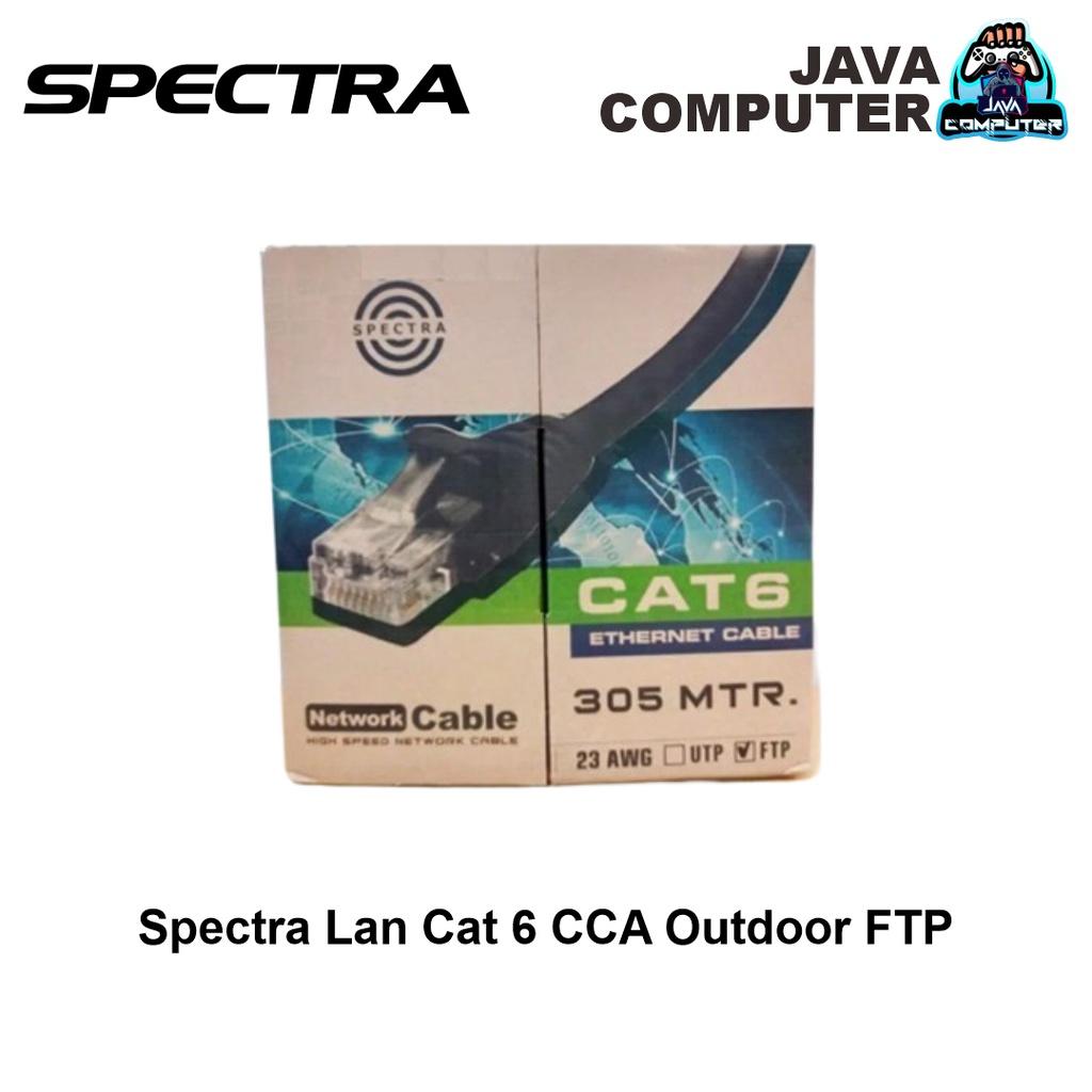Spectra Lan Cat 6 CCA Outdoor FTP