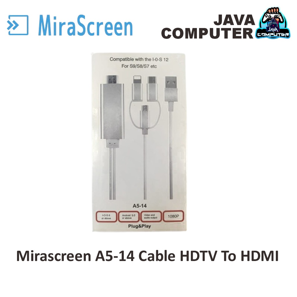 Mirascreen A5-14 Cable HDTV To HDMI