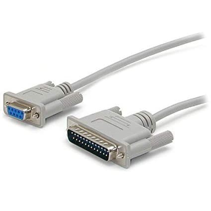 Cable Serial DB9 (F) to Paralel DB25 (M) 1.5M