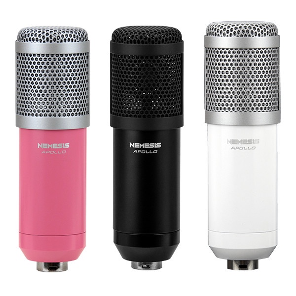 NYK Gaming Mic Condenser Apollo MCN-06 Nemesis Pink