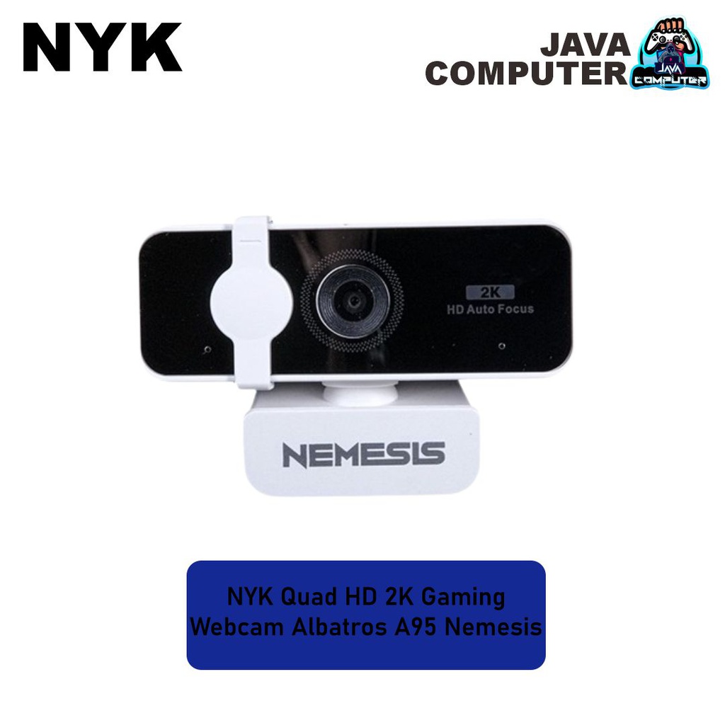 NYK Quad HD 2K Gaming Webcam Albatros A95 Nemesis