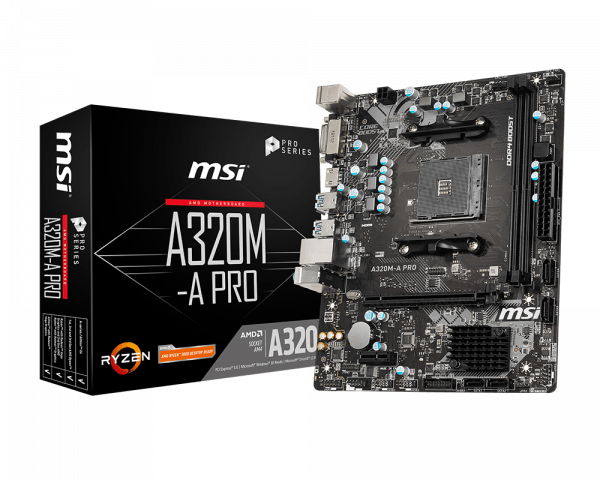 MSI Motherboard A320M-A Pro