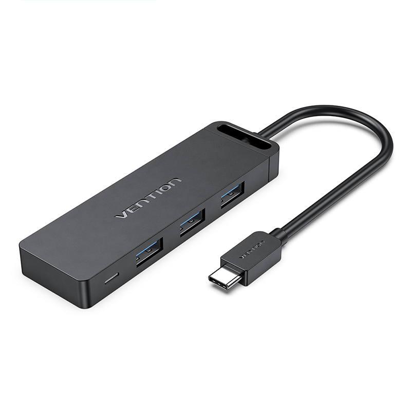 Vention USB Hub Type C 3.2 with Micro Power for Android Windows Mac (TGTBB)