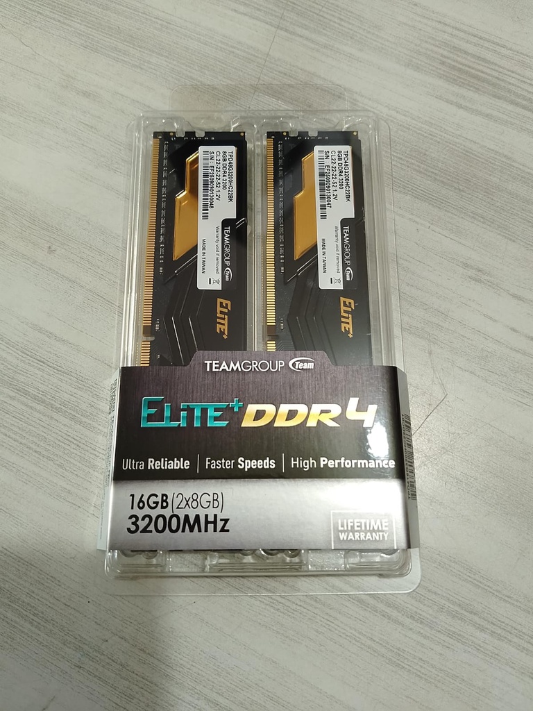 Team Elite Plus DDR4 16GB (2x8GB) 3200