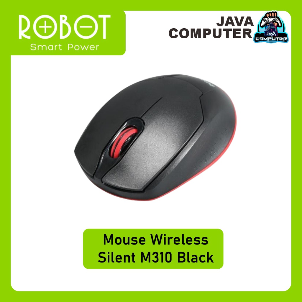 Robot Mouse Wireless Silent Key M310 Black
