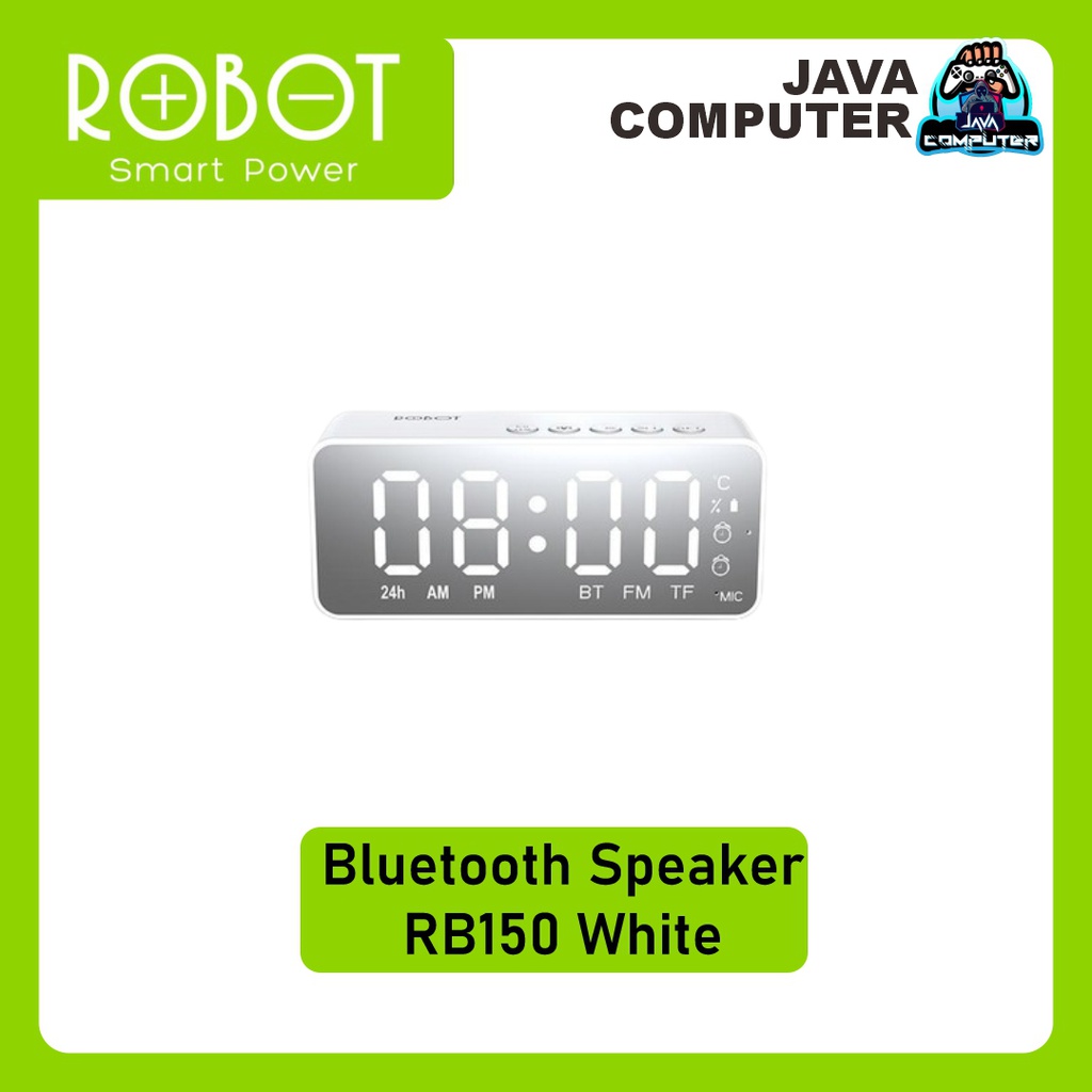 Robot Bluetooth Speaker RB150 White