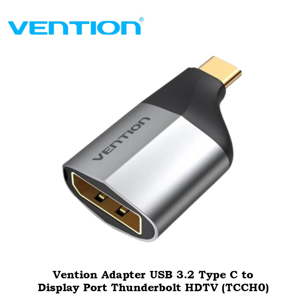 Vention Adapter USB 3.2 Type C to Display Port DP Thunderbolt HDTV (TCCH0)