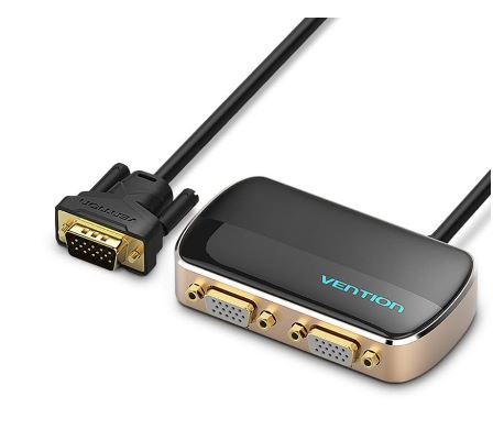 Vention VGA Splitter 1 in 2 Out (DBABF)