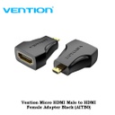 Vention Micro HDMI Male to HDMI Female Adapter Black (AITB0)
