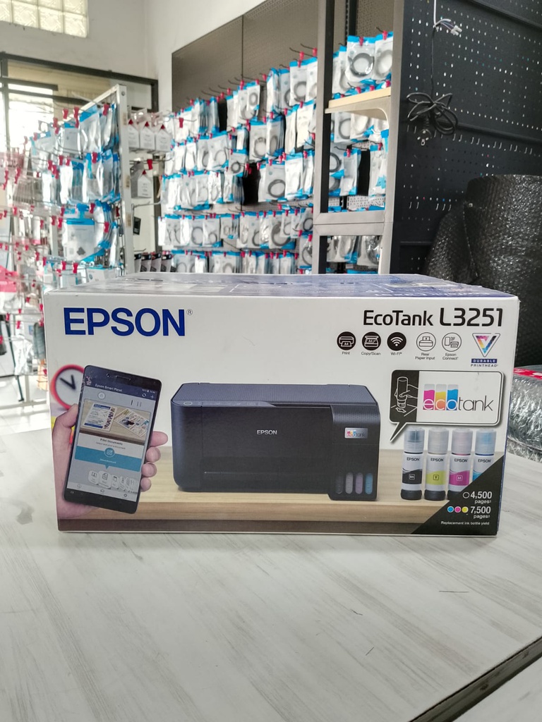 Epson EcoTank L3251 A4 Wi-Fi All-in-One Ink Tank Printer