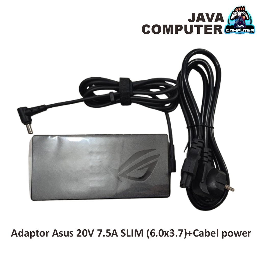 Adaptor Asus 20V 7.5A SLIM (6.0x3.7)