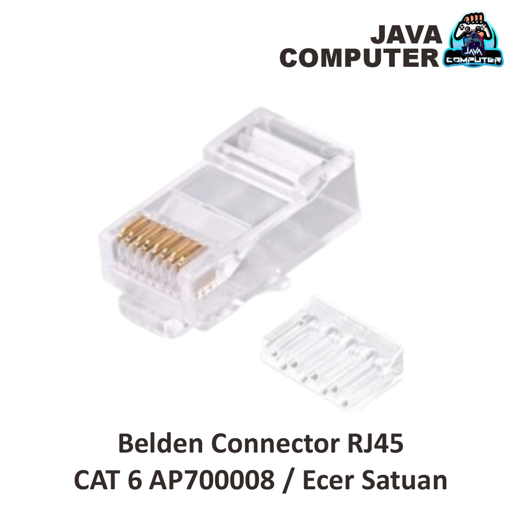 Belden Connector RJ45 CAT 6 AP700008 / Ecer Satuan