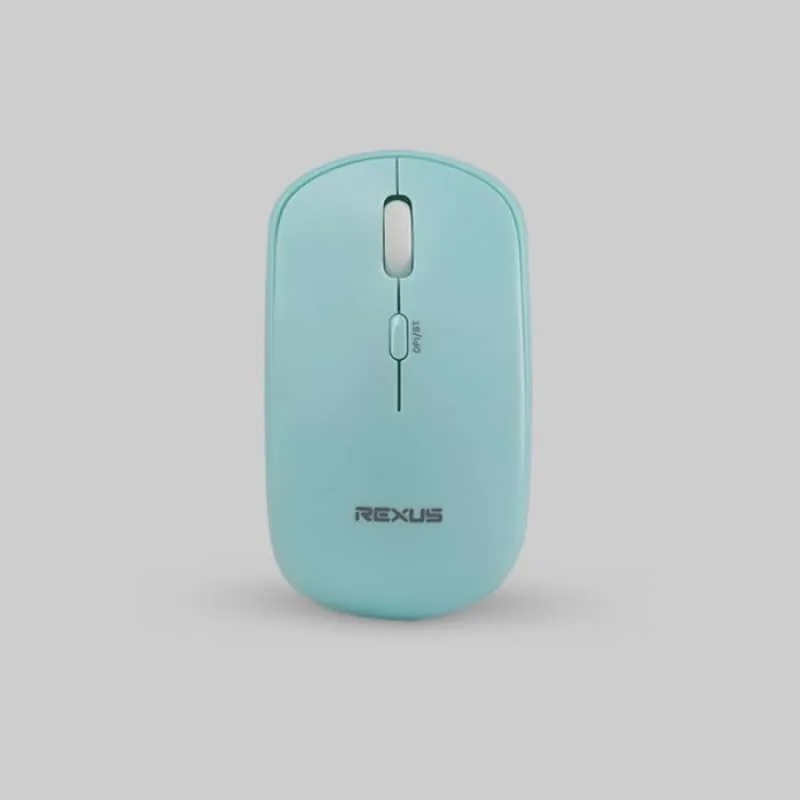 Rexus Mouse Wireless Bluetooth Silent QB100 Green