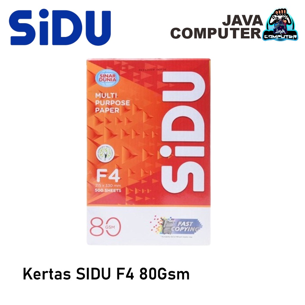 Kertas SIDU F4 80Gsm