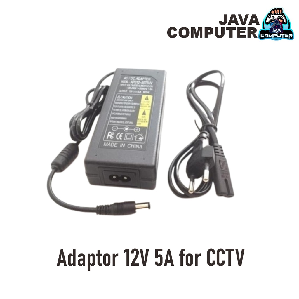 Adaptor 12V 5A for CCTV