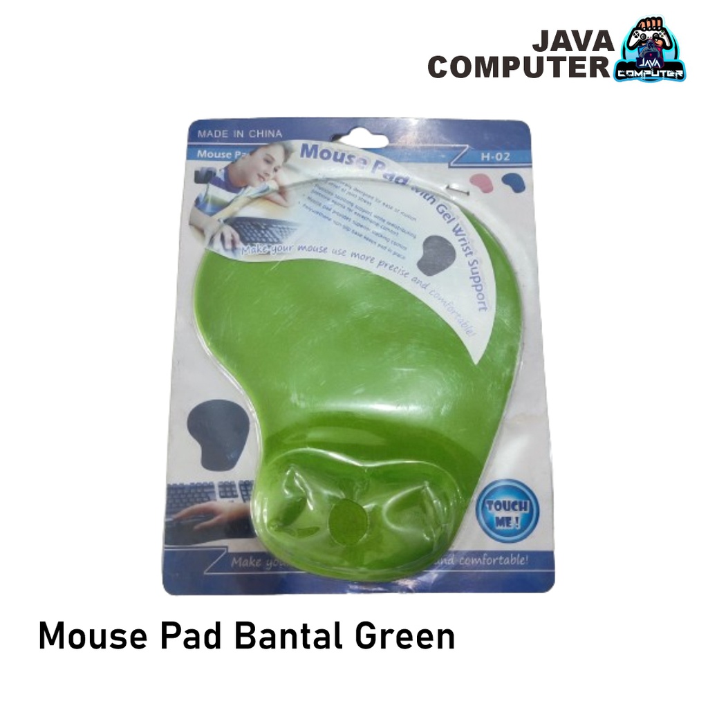 Mouse Pad Bantal Green