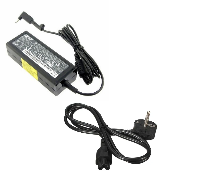 Adaptor Acer 19V 3.42A (3.0x1.1) + Cable Power