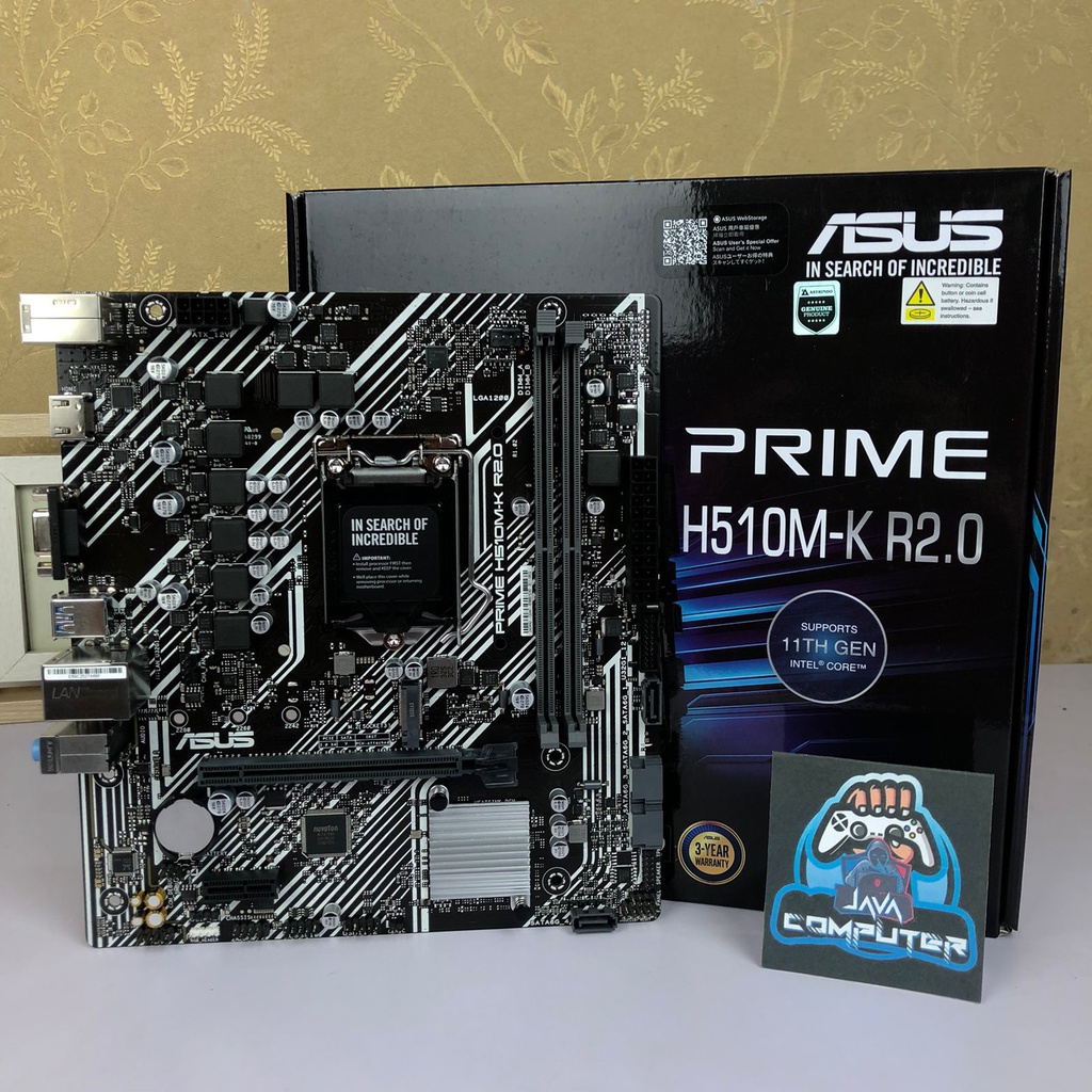 Asus Motherboard Prime H510M-K R2.0 LGA 1200