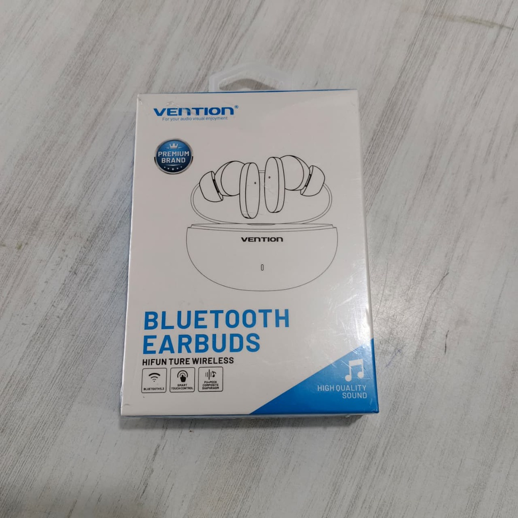 Vention Wireless Bluetooth 5.3 Audio Earbuds TWS HiFun True Green (NBFG0)