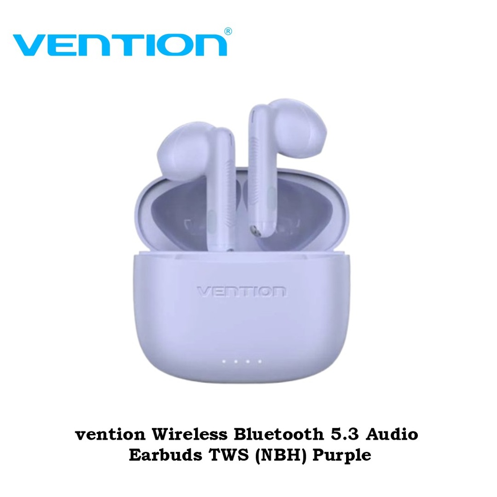Vention Wireless Bluetooth 5.3 Audio Earbuds TWS ELF E03 Purple (NBHV0)