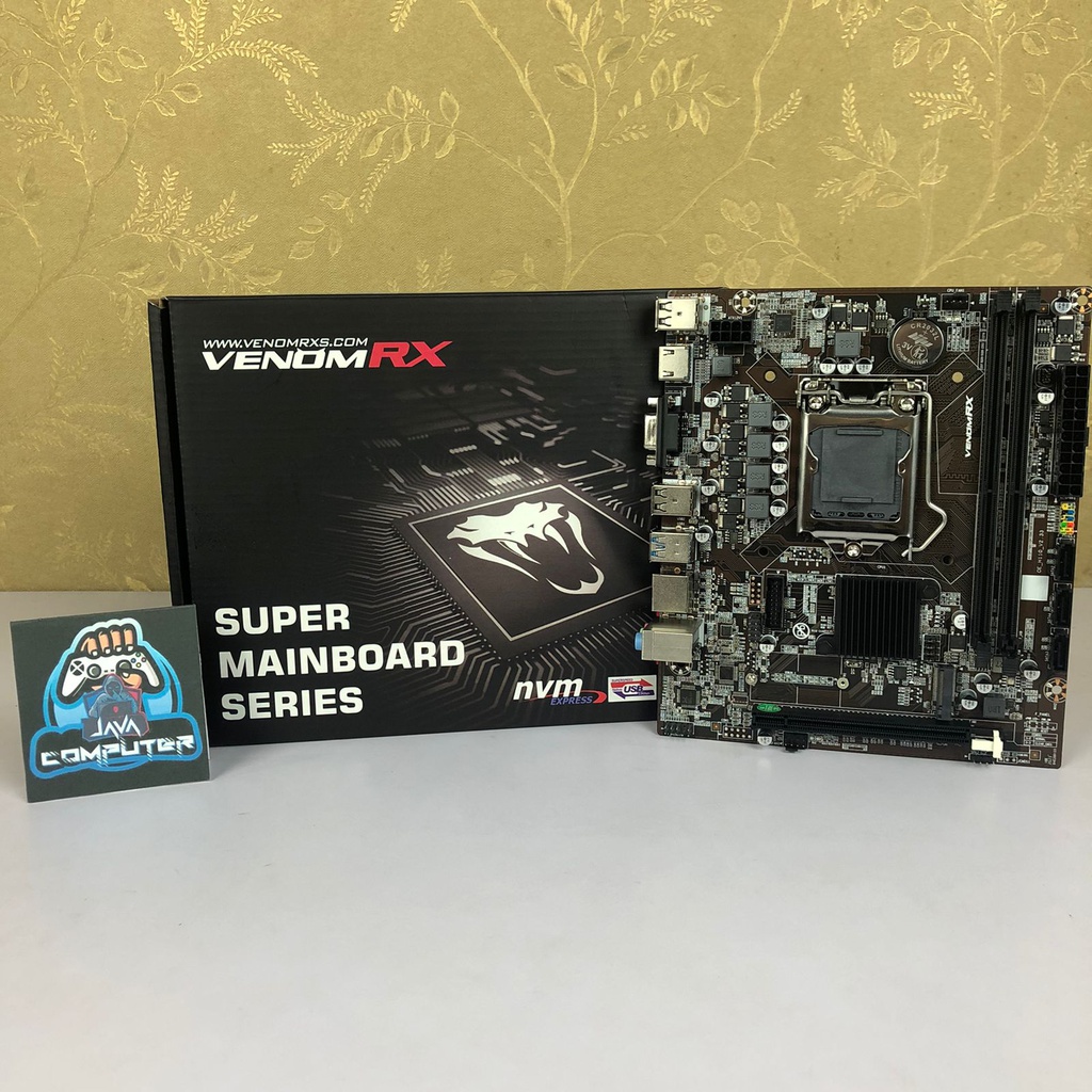 VenomRX Motherboard H110 LGA 1151 Nvme