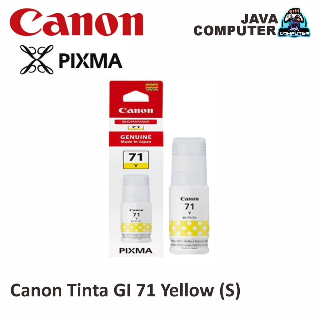 Canon Tinta GI 71 Yellow (S)