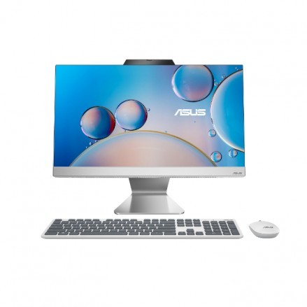 [AIO-0155] ASUS AIO A3202WBAK-WA385W /i3-1215U/8GB/512GB SSD/Win 11 Home/21.45&quot;FHD/White