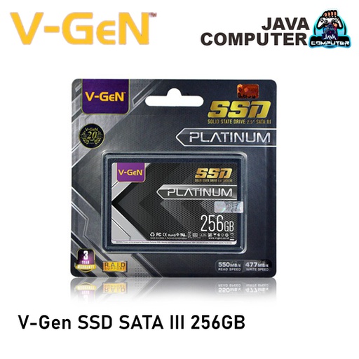 [SSD-0152] V-Gen SSD SATA III 256GB