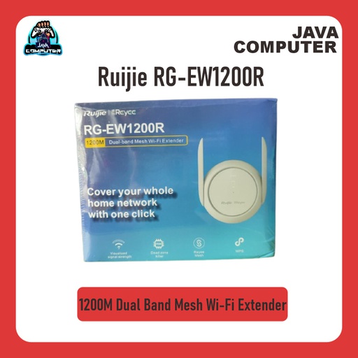[NET-0398] Ruijie RG-EW1200R 1200M Dual Band Mesh Wi-Fi Extender