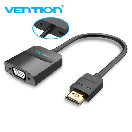 [ACC-0398] Vention HDMI to VGA Converter 42154 Black