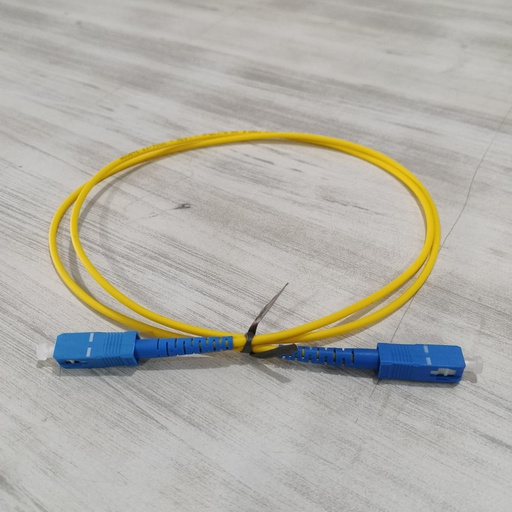 [NET-0407] Kabel Patch Cord Fiber Optik 1M SC-SC Single Mode