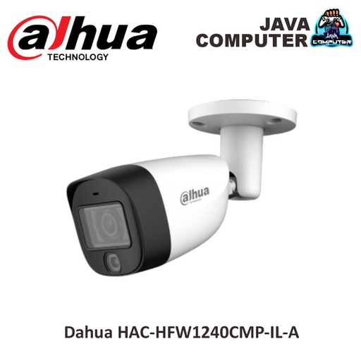 [CCTV-0139] Dahua HAC-HFW1240CMP-IL-A (Analog, 2MP, Outdoor, Smart Dual Light, Mic)