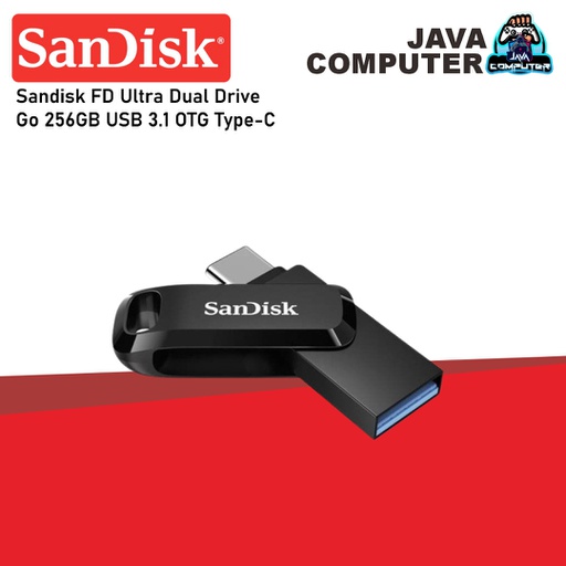 [FD-0081] Sandisk FD Ultra Dual Drive Go 256GB 400Mb/s USB 3.1 OTG Type-C