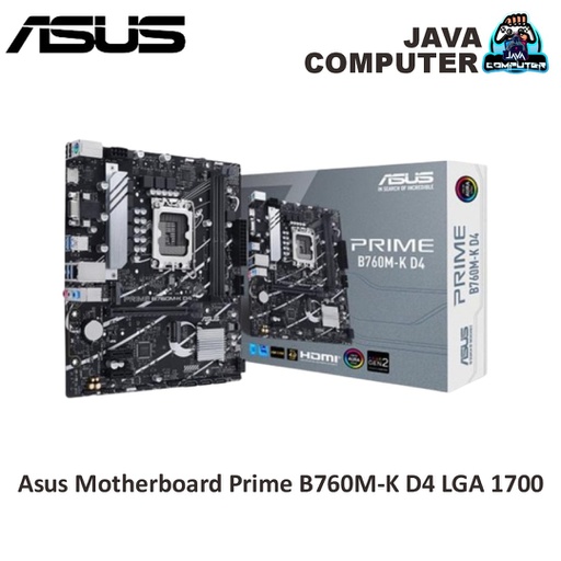 [MOBO-0140] Asus Motherboard Prime B760M-K D4 LGA 1700
