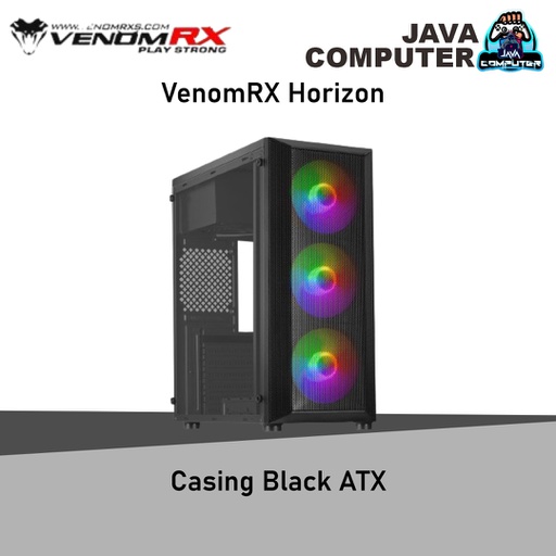 [CASE-0098] VenomRX Horizon Casing Black ATX