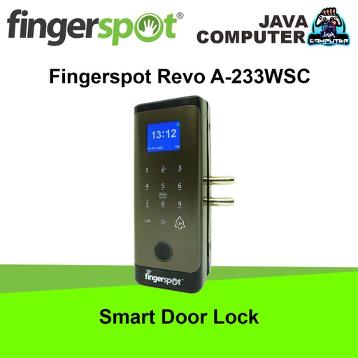 [FINGER-0033] Fingerspot Revo A-233WSC Smart Door Lock