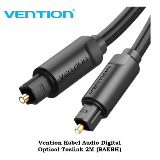 [CBL-0334] Vention Kabel Audio Digital Optical Toslink 2M (BAEBH)