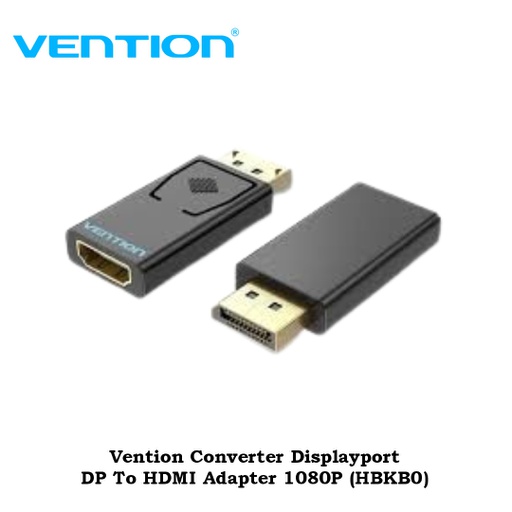[CBL-0367] Vention Converter Displayport DP To HDMI Adapter 1080P (HBKB0)