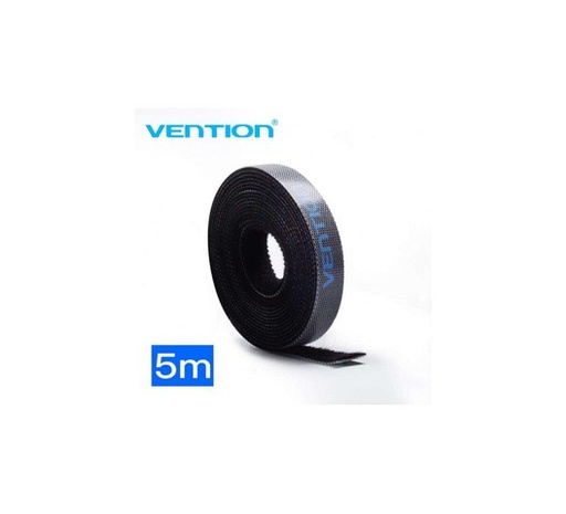 [KLIP-0013] Vention Kabel Winder Nylon Velcro 5M Black (KAABJ)