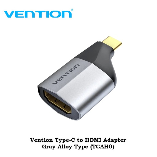 [ACC-0460] Vention Type-C to HDMI Adapter Gray Alloy Type (TCAH0)
