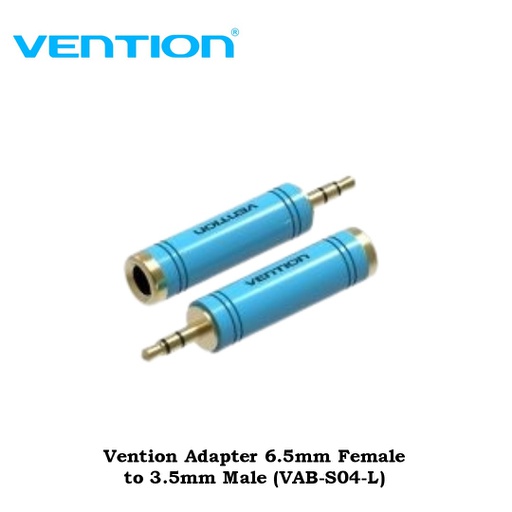 [ACC-0461] Vention Adapter 6.5mm Female to 3.5mm Male (VAB-S04-L)