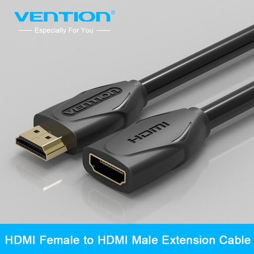 [CBL-0389] Vention Kabel HDMI Extension 1M Black (VAA-B06-B100)