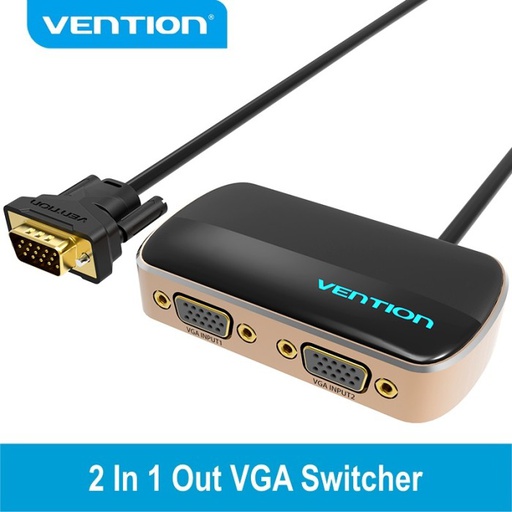 [ACC-0466] Vention VGA Switcher 2 in 1 Out (DBCBF)