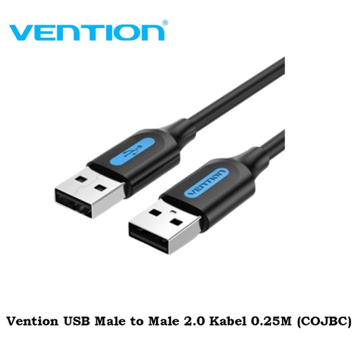 [CBL-0398] Vention USB Male to Male 2.0 Kabel 0.25M (COJBC)
