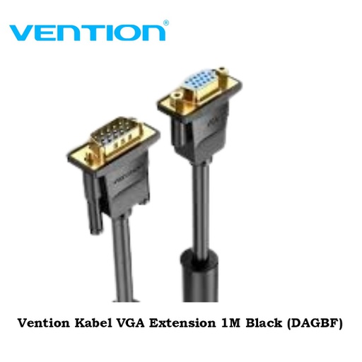 [CBL-0399] Vention Kabel VGA Extension 1M Black (DAGBF)