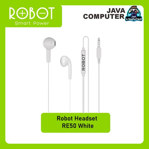 [HSET-0046] Robot Headset RE50 White