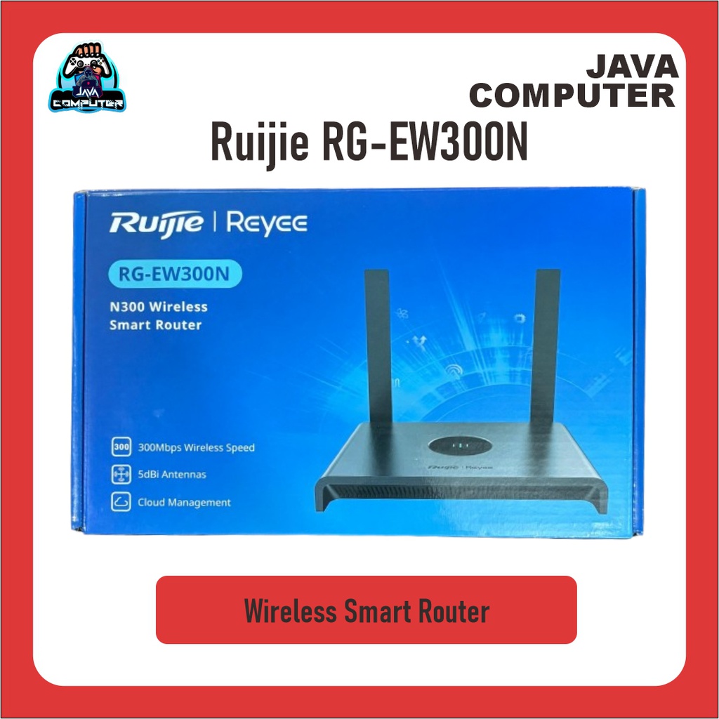 Ruijie RG-EW300N Wireless Smart Router | Java Computer Samarinda