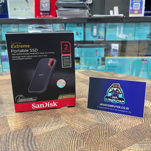 [SSDEXT-0174] Sandisk SSD E61 Extreme External 2TB USB C 3.2