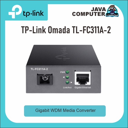 [NET-0456] TP-Link Omada TL-FC311A-2 Gigabit WDM Media Converter