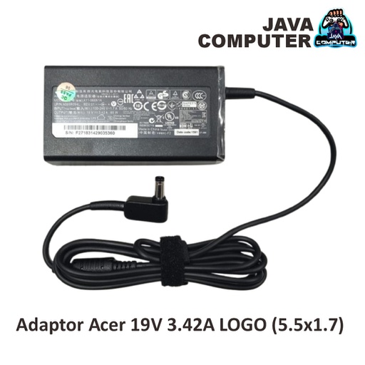 [LADAP-0197] Adaptor Acer 19V 3.42A LOGO (5.5x1.7)
